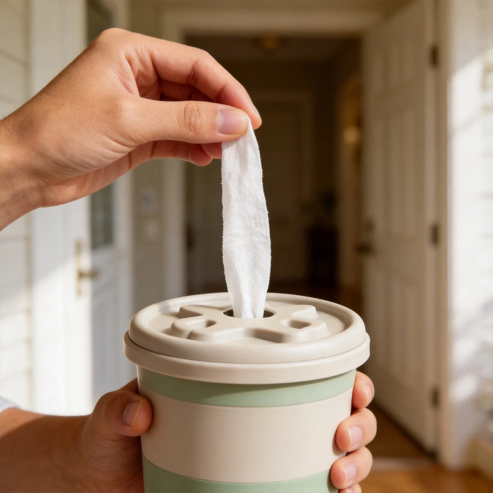 Portable Pet Paw Area Cleaning Wipes - Image 2
