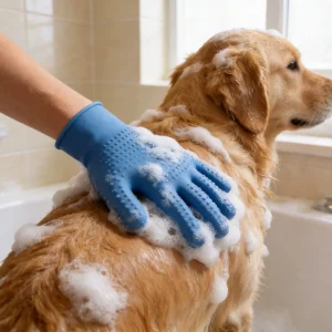 Silicone Bath Grooming Glove