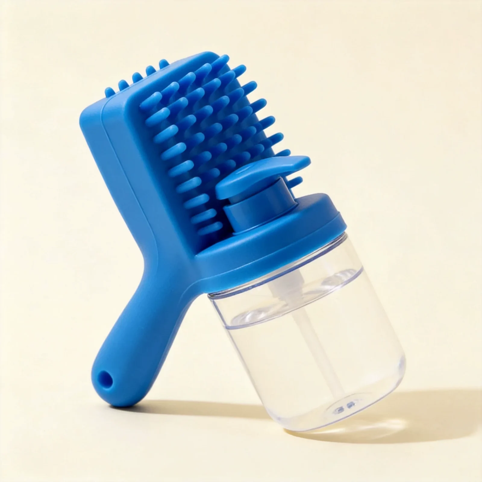 Square-Head Silicone Shampoo Brush - Image 9