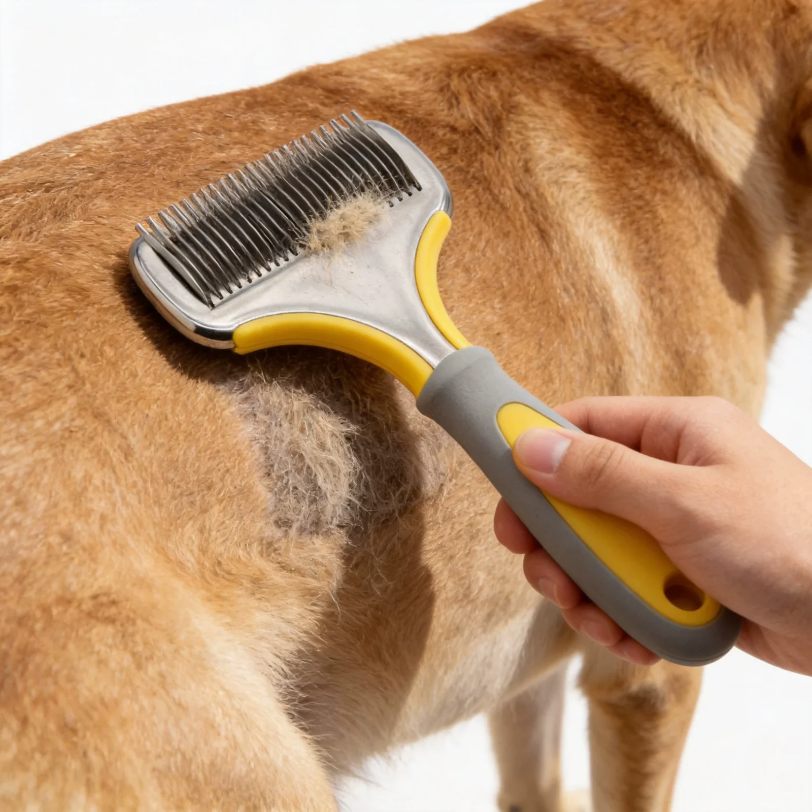 Pet Dematting Comb with Guard
