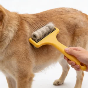 Pet Deshedding Brush with Release