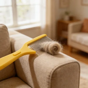 Pet Deshedding Comb with Release