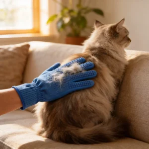 Pet Deshedding Glove Pair
