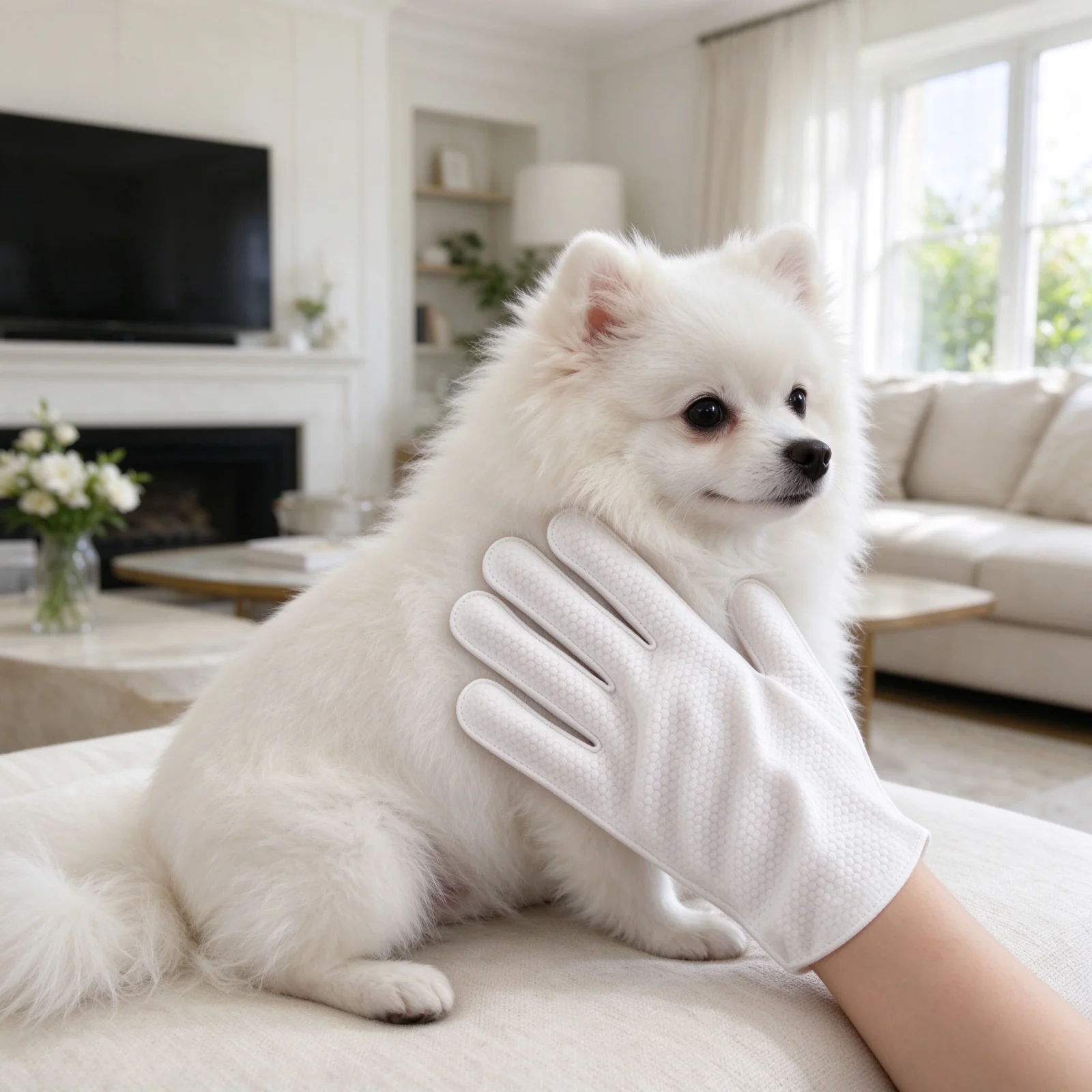 Pet Glove Wipes — lifestyle