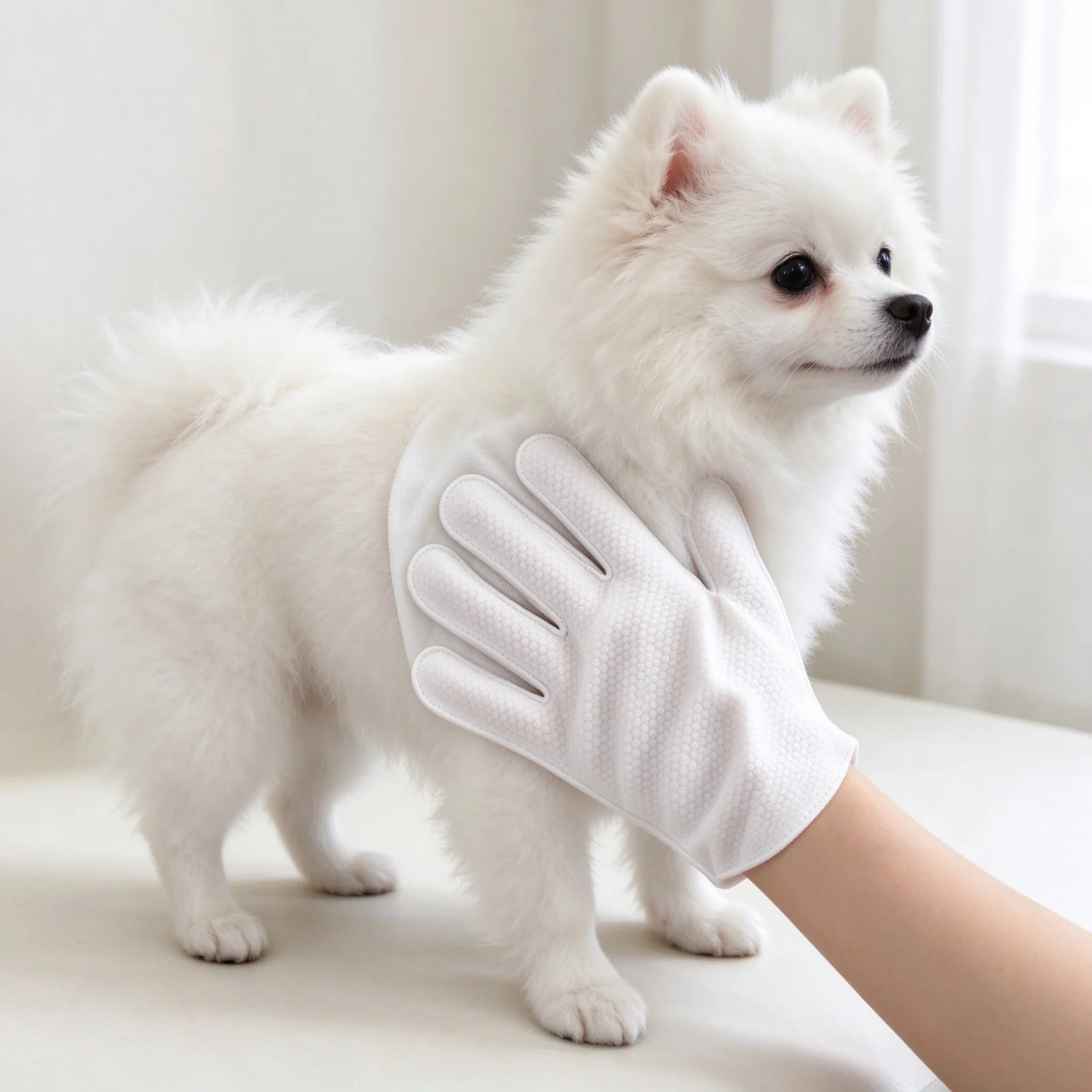 Pet Glove Wipes — use