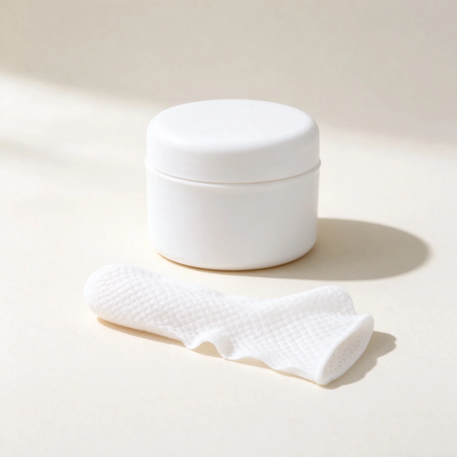 Chin Cleaning Finger Wipes — angle